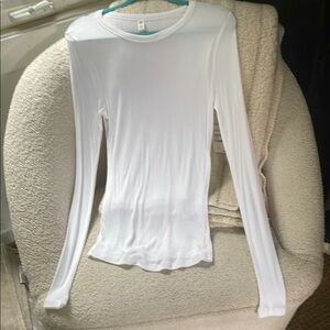 White Long Sleeve Women's Top